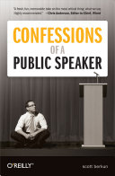 Confessions of a public speaker /