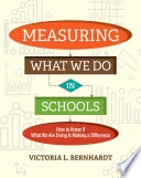 Measuring what we do in schools : how to know if what we are doing is making a difference /
