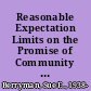 Reasonable Expectation Limits on the Promise of Community Councils /