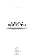 Il testo a quattro mani : per una teoria della lettura /