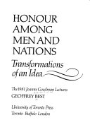 Honour among men and nations : transformations of an idea /