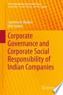 Corporate governance and corporate social responsibility of Indian companies /
