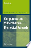 Competence and vulnerability in biomedical research