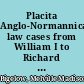 Placita Anglo-Normannica law cases from William I to Richard I preserved in historical records /