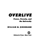 Overlive; power, poverty, and the university /
