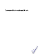 Finance of international trade /