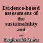Evidence-based assessment of the sustainability and replicability of integrated food-energy systems : a guidance document /