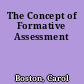 The Concept of Formative Assessment