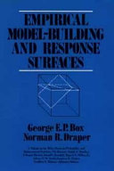 Empirical model-building and response surfaces /