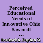 Perceived Educational Needs of Innovative Ohio Sawmill Operators. Summary of Research 66