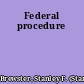 Federal procedure