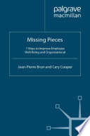 Missing pieces 7 ways to improve employee well-being and organizational effectiveness /