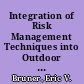 Integration of Risk Management Techniques into Outdoor Adventure Program Design