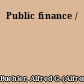 Public finance /