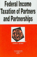Federal income taxation of partners and partnerships in a nutshell /