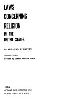 Laws concerning religion in the United States.