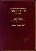 Cases and problems on contracts /