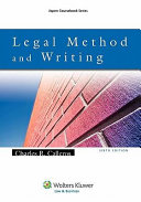 Legal method and writing /