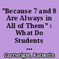 "Because 7 and 8 Are Always in All of Them" : What Do Students Write and Say to Demonstrate Their Mathematical Fluency? /