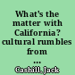 What's the matter with California? cultural rumbles from the golden state and why the rest of us should be shaking /