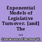 Exponential Models of Legislative Turnover. [and] The Dynamics of Political Mobilization, I A Model of the Mobilization Process, II: Deductive Consequences and Empirical Application of the Model. Applications of Calculus to American Politics. [and] Public Support for Presidents. Applications of Algebra to American Politics. Modules and Monographs in Undergraduate Mathematics and Its Applications Project. UMAP Units 296-300 /