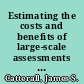 Estimating the costs and benefits of large-scale assessments lessons from recent research /