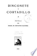 Rinconete y Cortadillo : novela /