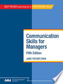 Communication skills for managers /