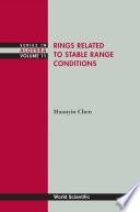 Rings related to stable range conditions /