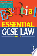 Essential GCSE law /