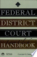 Federal district court law clerk handbook /