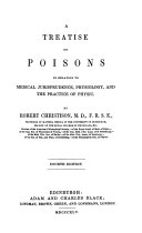 A treatise on poisons /