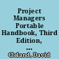 Project Managers Portable Handbook, Third Edition, 3rd Edition /