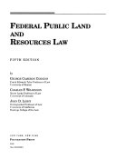 Federal public land and resources law /