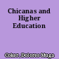 Chicanas and Higher Education