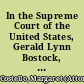 In the Supreme Court of the United States, Gerald Lynn Bostock, petitioners, v. Clayton County, Georgia, respondent ; Altitude Express, Inc., et al., petitioner v. Melissa Zarda, et al., respondents ; R.G & G.R. Harris Funeral Homes, Inc., petitioner, v. EEOC and Aimee Stephens, respondents on writs of certiorari to the United States Courts of Appeals for the Second, Sixth, and Eleventh Circuits : brief of lesbian, gay, bisexual, transgender, and queer (LGBTQ+) members of the legal profession and law students in support of the employees  /