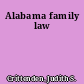 Alabama family law