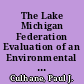 The Lake Michigan Federation Evaluation of an Environmental Interest Group /