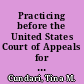 Practicing before the United States Court of Appeals for the Fourth Circuit (SCCLE)