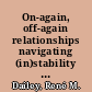 On-again, off-again relationships navigating (in)stability in romantic relationships /