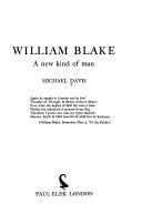 William Blake : a new kind of man /