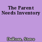 The Parent Needs Inventory