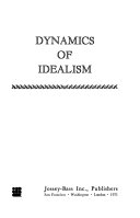 Dynamics of idealism : [white activists in a Black movement /