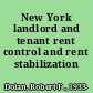 New York landlord and tenant rent control and rent stabilization
