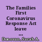 The Families First Coronavirus Response Act leave provisions /