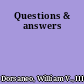 Questions & answers