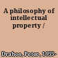 A philosophy of intellectual property /