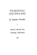 Tocqueville and England.