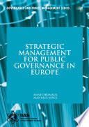 Strategic management for public governance in Europe