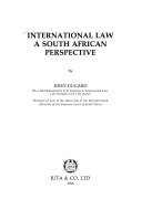 International law : a South African perspective /